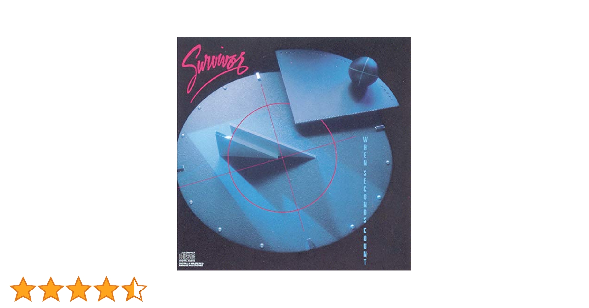 Survivor/When Seconds Count メロハー リマスター Survivor – When Seconds Count – CD (Album, Reissue